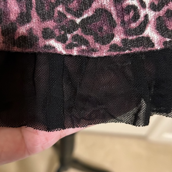 Vintage Bebe leopard print embellished twin set - Picture 6 of 8